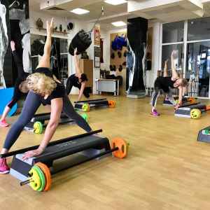 Зал аэробики, Фитнес-центр CONSTANTA Sport Днепр, Украина